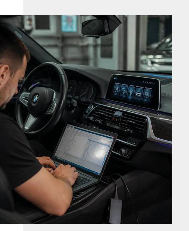 Русификация мультимедиа BMW для авто под ключ в Вятских Поляне