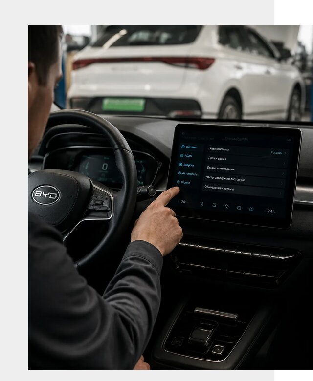 Русификация BYD E2 в Вятских Поляне от 15124 р. | ФастМобиль-Втс под ключ