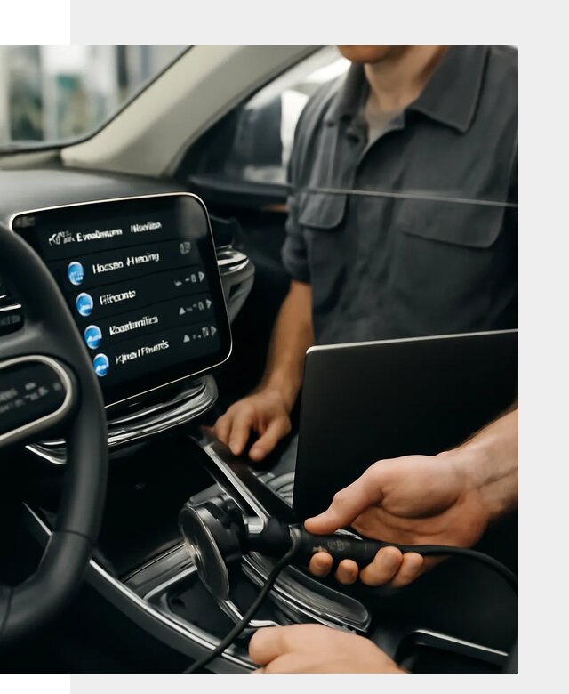 Установка приложений Geely для мультимедиа автомобиля в Вятских Поляне