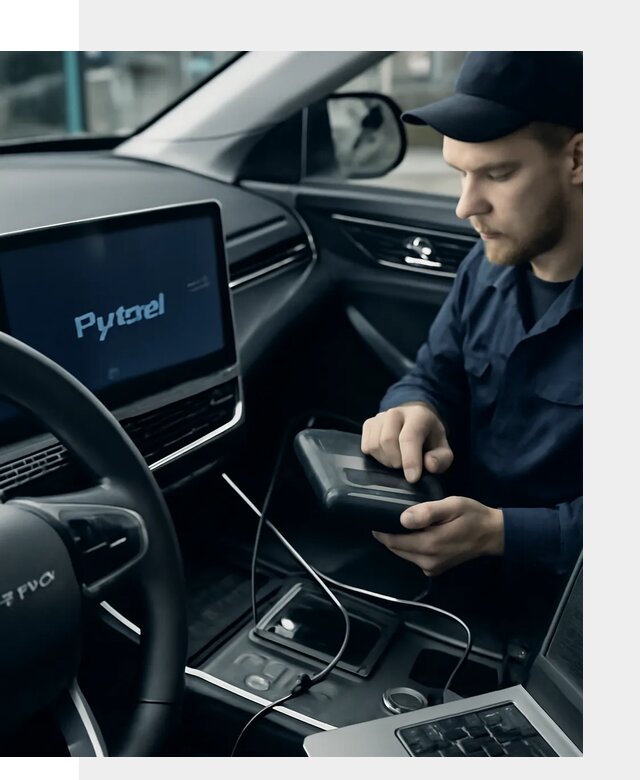 Русификация автомобилей Jetour с адаптацией меню в Вятских Поляне