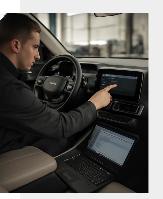 Русификация Jetour T2 BENZ HYB под ключ для авто в Вятских Поляне