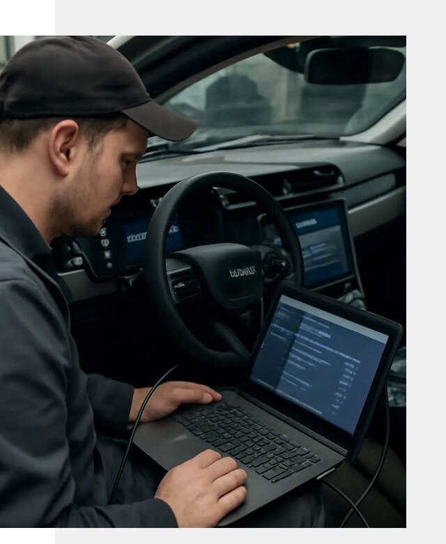 Профессиональная русификация автомобилей Lynk Co в Вятских Поляне