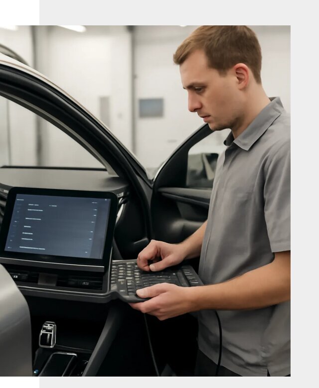 Русификация мультимедиа автомобилей Lynk Co в Вятских Поляне