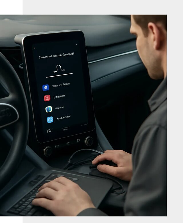 Установка приложений Lynk Co на автомобиль в Вятских Поляне