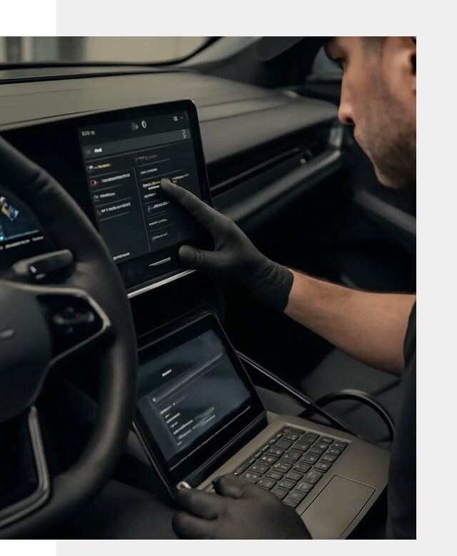 Русификация приборной панели Rising автомобиля в Вятских Поляне