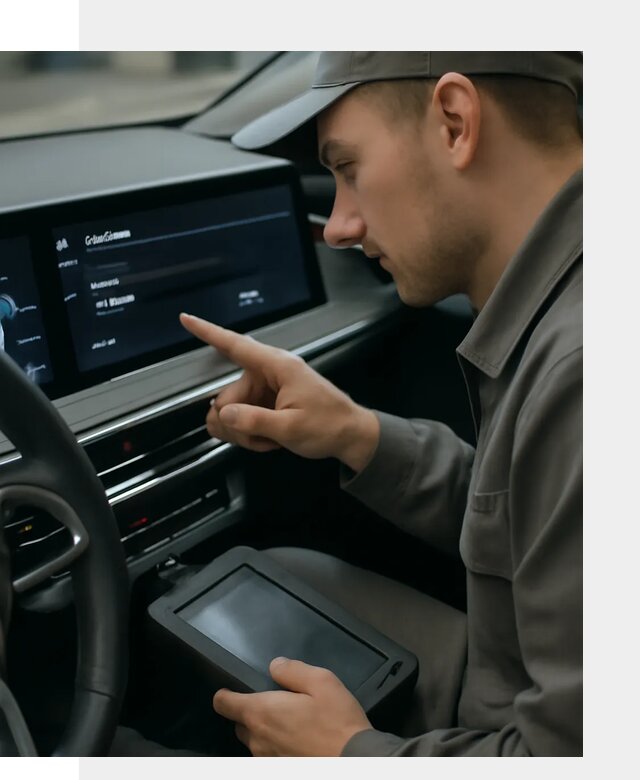 Русификация приборной панели автомобиля Voyah в Вятских Поляне