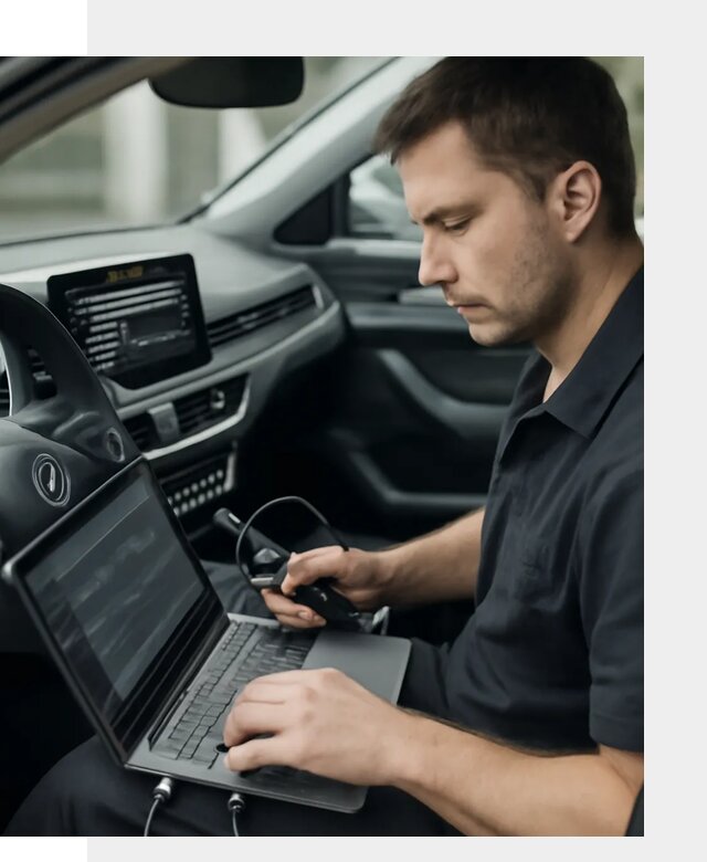 Настройка телематики автомобиля под ключ для авто в Вятских Поляне
