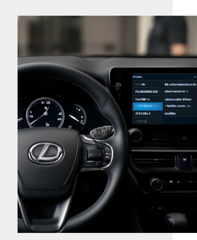 Русификация приборной панели Lexus в Вятских Поляне по 5583 р. | ФастМобиль-Втс